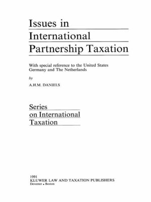 cover image of Issues in International Partnership Taxation